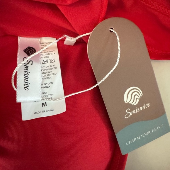 Smismivo Women's Size M Halter Slimming VintageRetroRuched Pushup 1pc Swimsuit. - Picture 9 of 11